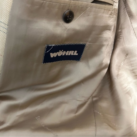 EDUARD DRESSLER Mens Wool Silk Blazer / Jacket - Picture 6 of 9